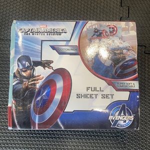 Marvel Captain America full sheet set